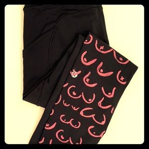 Lululemon fast free sz 4/ breast cancer awareness